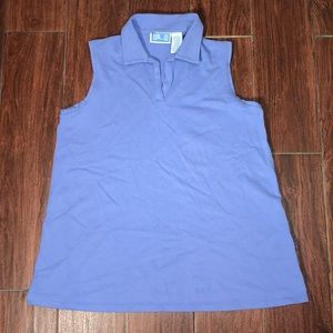 Baby and Me Blue "Stretch" Top. S